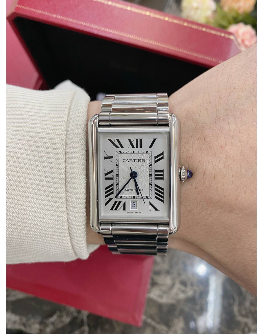 Cartier tank solo xl pre cheap owned